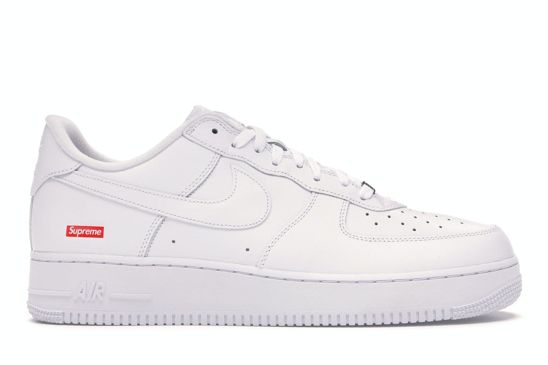 supreme white air force 1