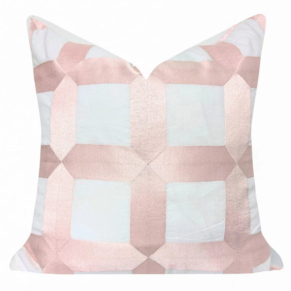 Pink/Orange Two-Toned 22x22 Decorative Pillow– Laura Park