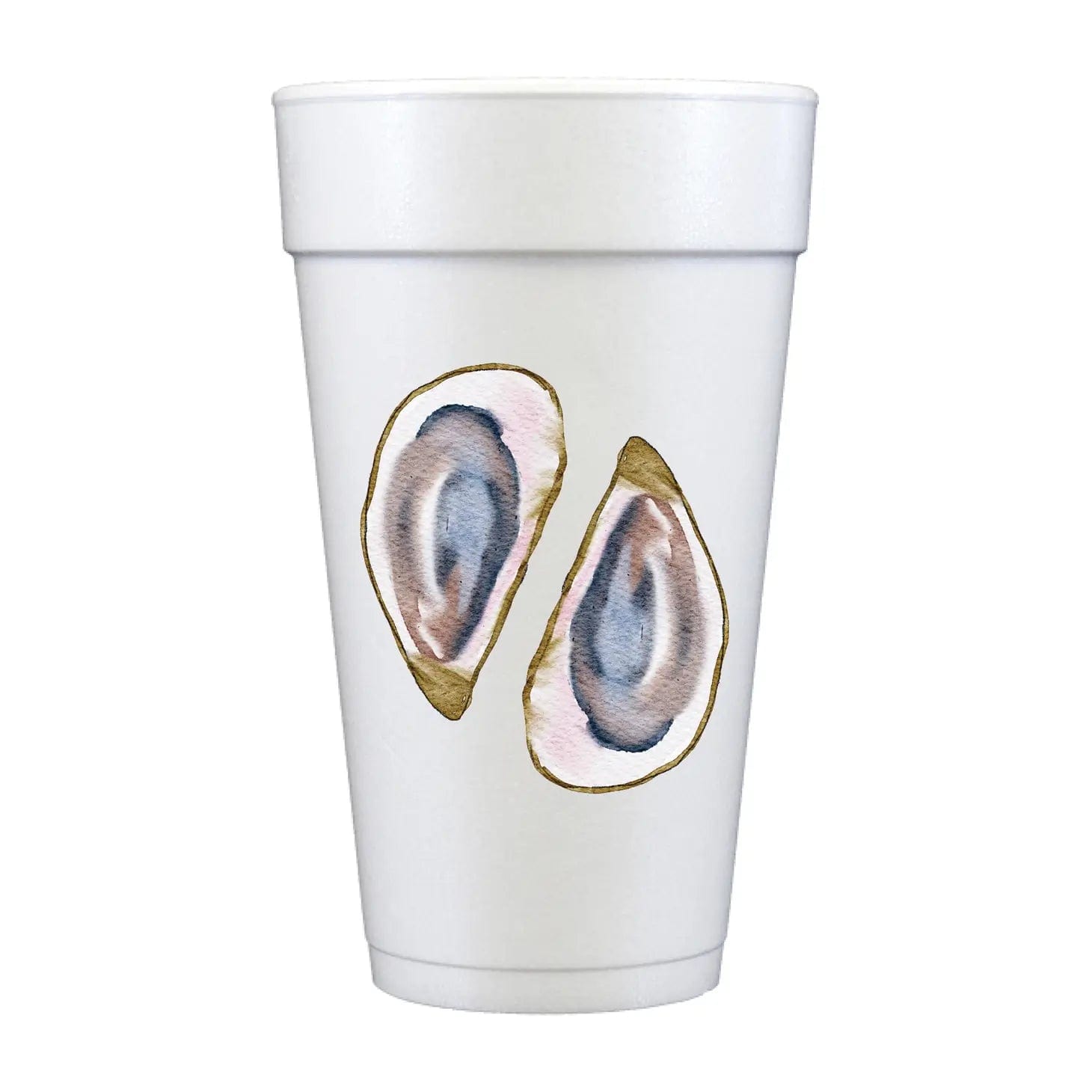 Oysters Foam Cups-Set of 10