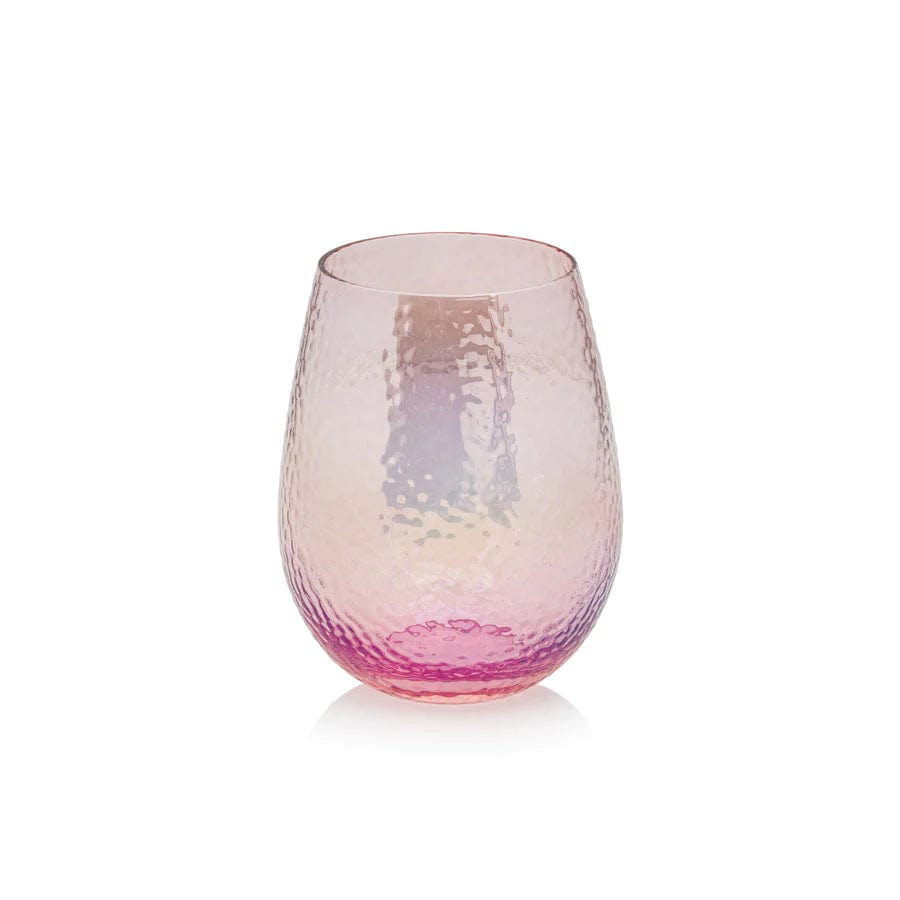WINE GLASSES HEART STYLE 17 FL.OZ - WINE GLASSES - LuxBe Store