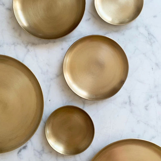 Brass Plate - round