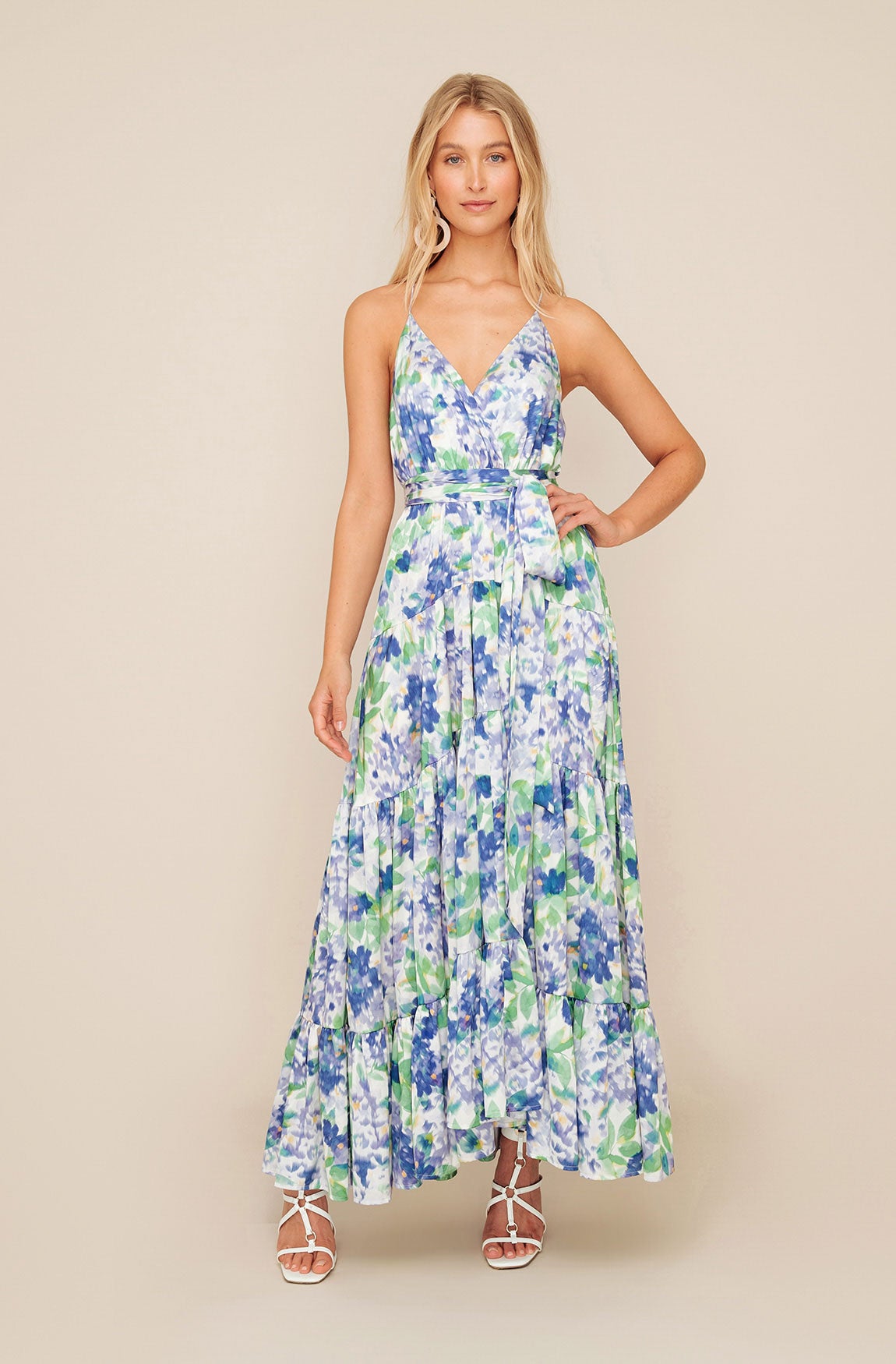 maxi dress printed