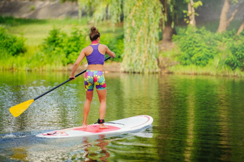 Stand Up Paddleboard Healthy Exercise Summer Fun Destress