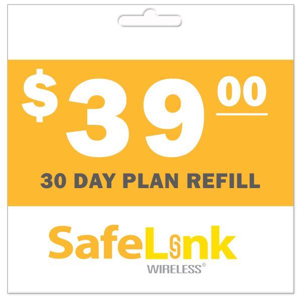 SafeLink Wireless Monthly Plan Refill PrePaid Phone Zone