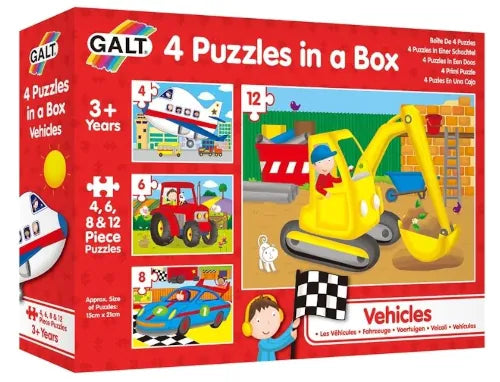 Galt 4 Puzzles Vehicles