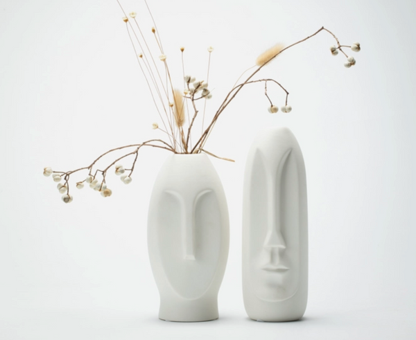 Ceramic Pampas Vases - Set of 2 – Freedom Jars