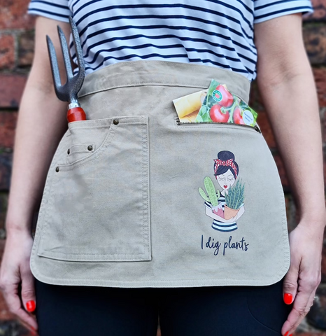 Personalised Gardening Apron for the Plant Lover In Your Life