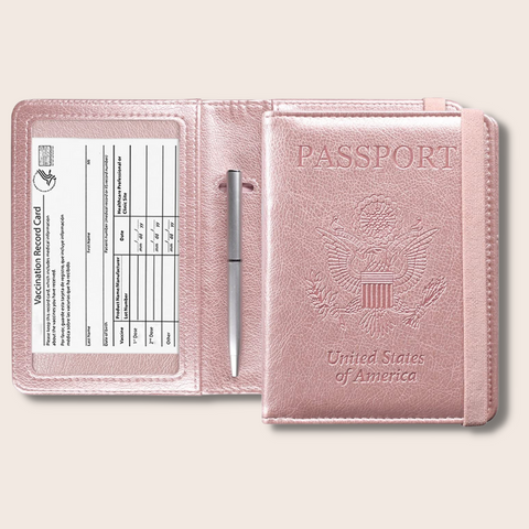 Passport and Vaccine Card Holder - unique christmas gifts for girlfriend