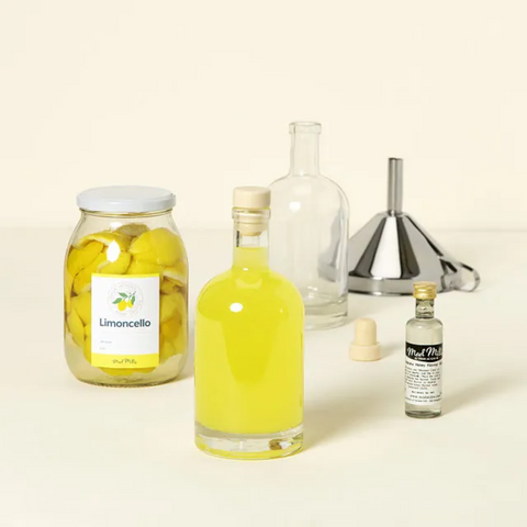 Homemade Limoncello Kit - best Christmas gift ideas