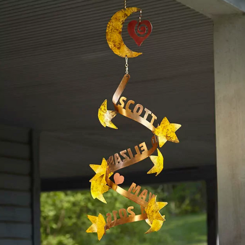 Stars Align Personalized Wind Sculpture for best anniversary gifts