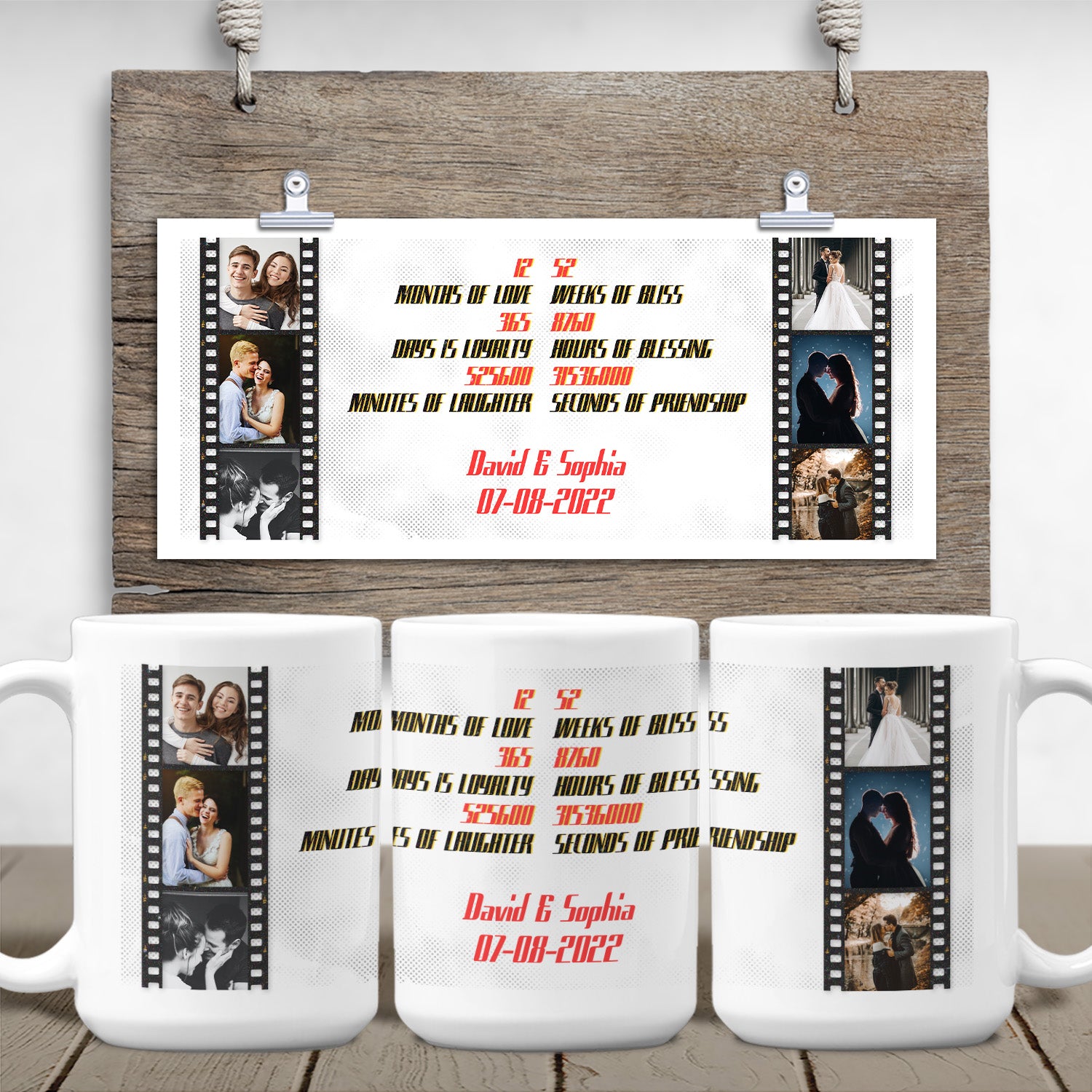 Personalized Mom Coffee Mugs - Love Photo Collage