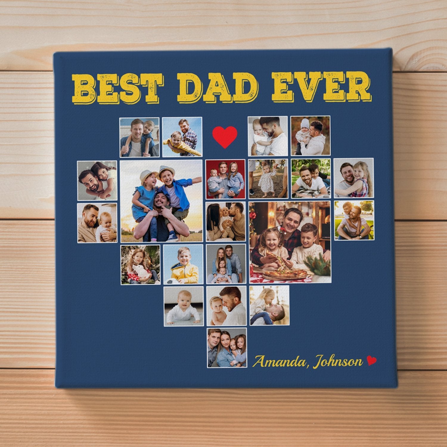 Dad Photo Collage Template