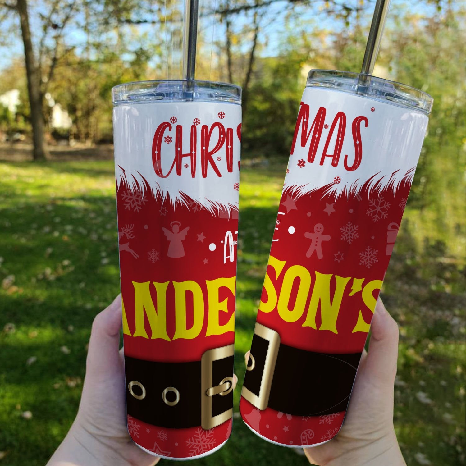 Christmas Pup 20 oz Tumbler by Simply Southern