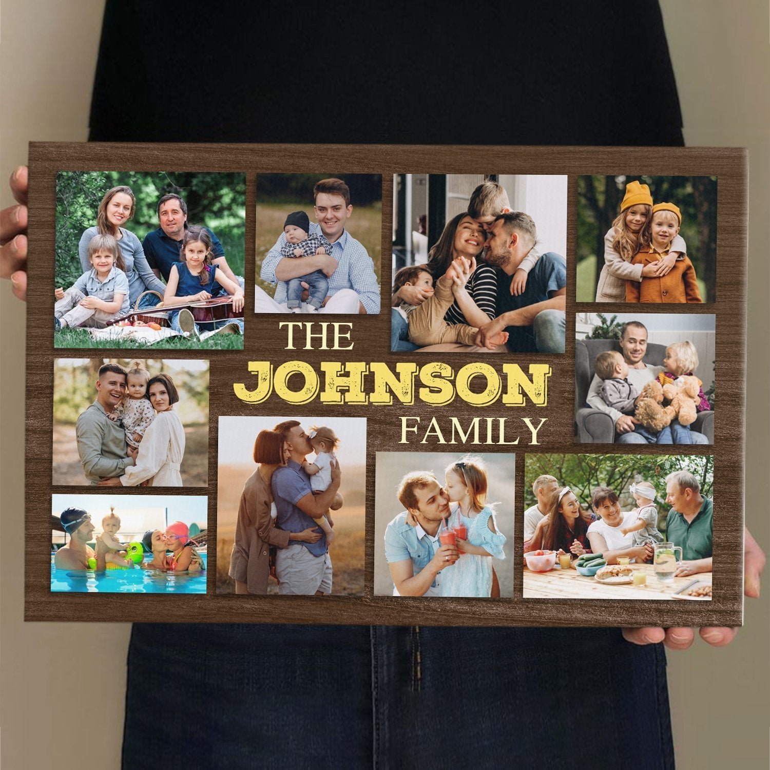 Your grandparents’ walls are empty and they’re in trouble to find suitable family wall decor. Do not worry. This Custom Family Photo Wall Art will bring their home a cozy atmosphere. It would look great in the living room, bedroom, or kitchen. What a meaningful gift for your grandparents!