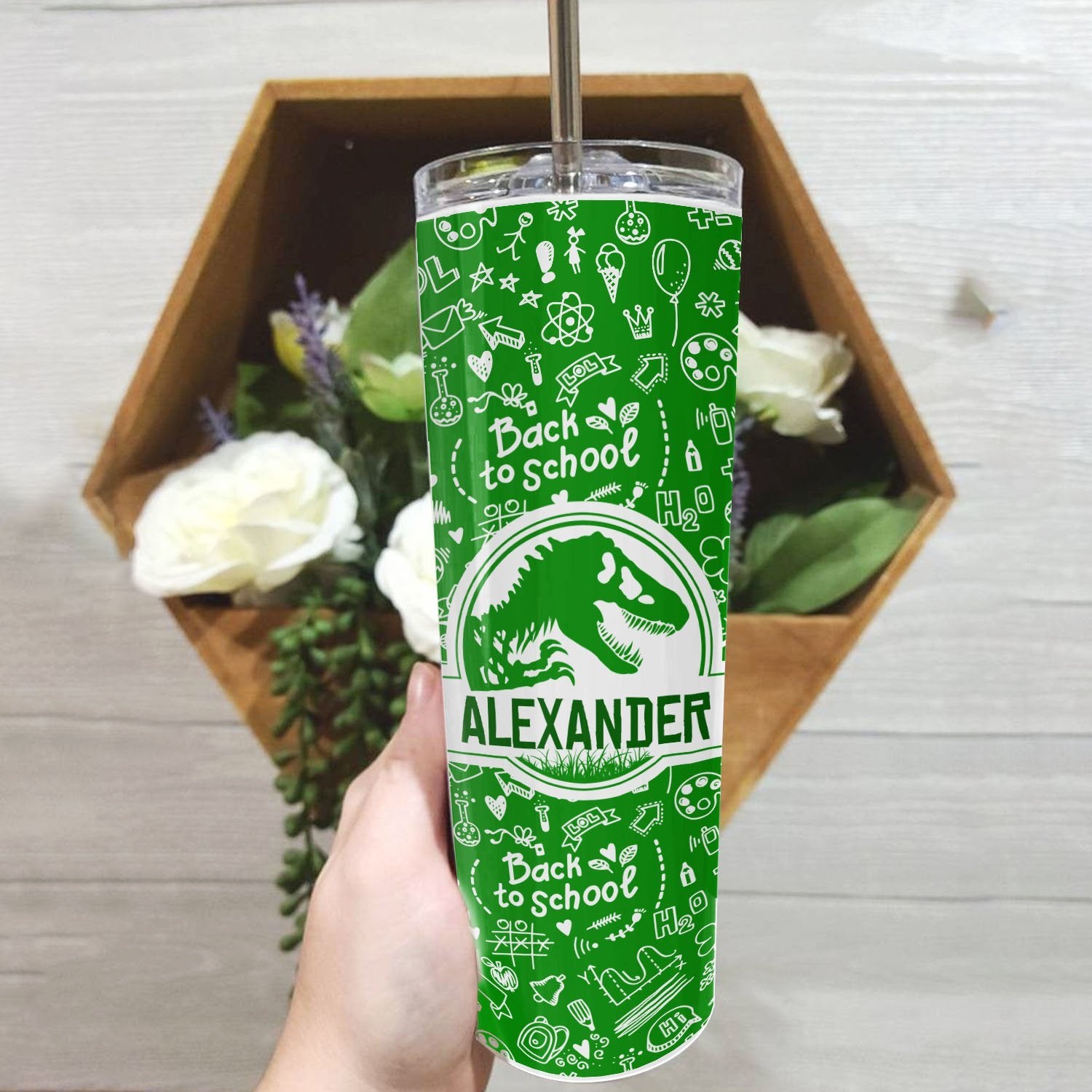 Personalized Tumbler for Kids Tumbler Cup Back to School Gift for