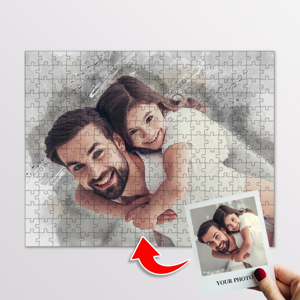 A jigsaw puzzle made from personalized photo print will be the best valentine gift