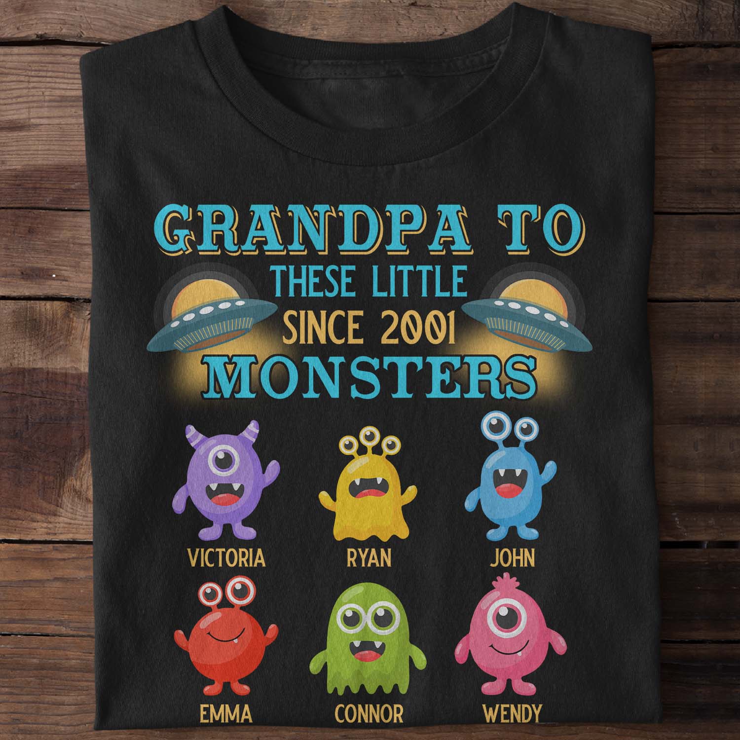 Your grandpa is so lusty? So, this Father’s day let get him this impressive Grandpasaurus T-shirt with names of his grandkids on it. Your gift will make Grandpa look so cool and he is gonna love to wear it always.