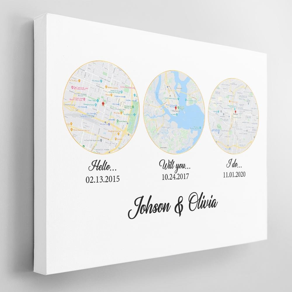 Designed by familiar locations and memorable timelines, this will be the most meaningful gift.