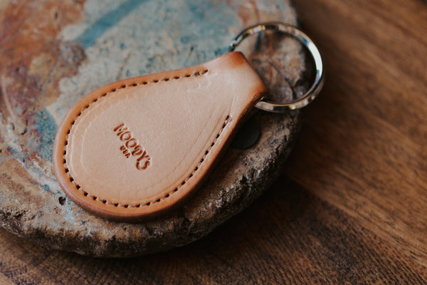 Dusty Road Farm Keychain Leather Cow Ear Tag