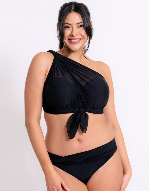 Curvy Kate First Class Balcony Bikini Top Black - 28D