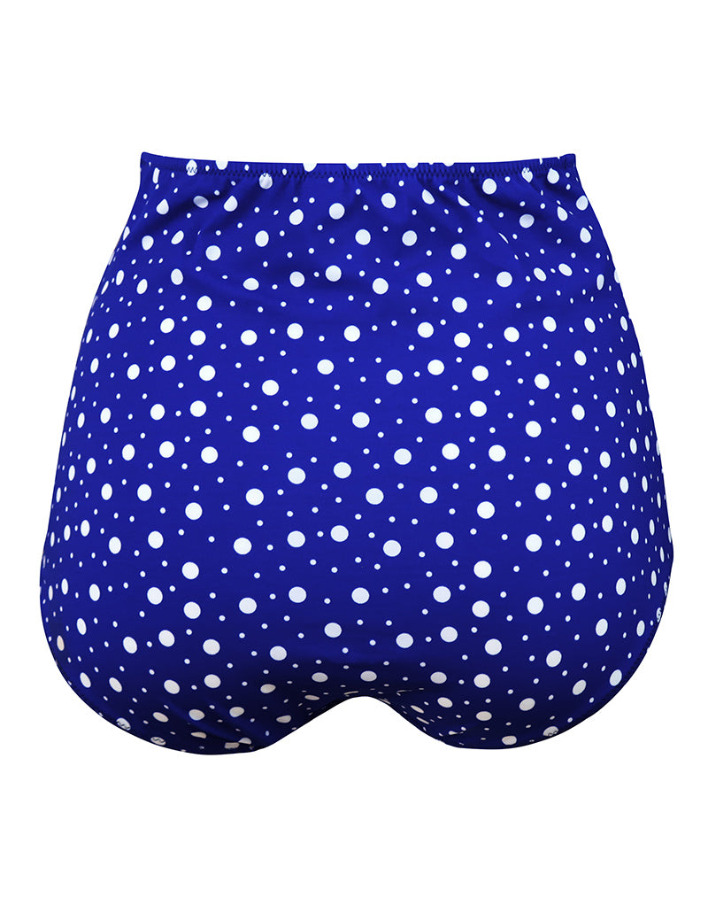 Pour Moi Mini Maxi Super High Waist Control Bikini Brief Blue – Brastop US