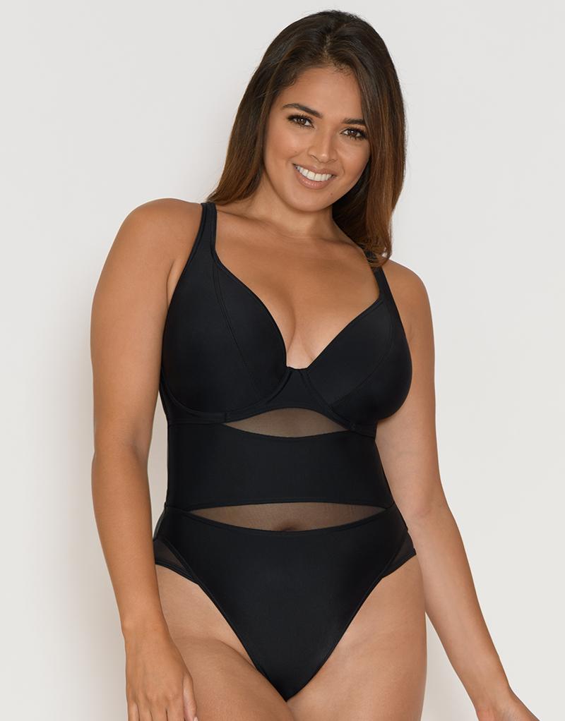 curvy swimsuit