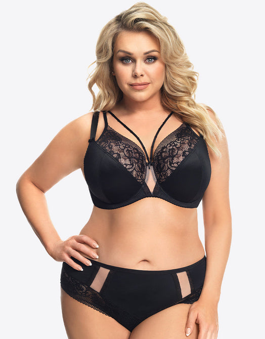 Gorsenia Capri Balconette Bra Black – Brastop US