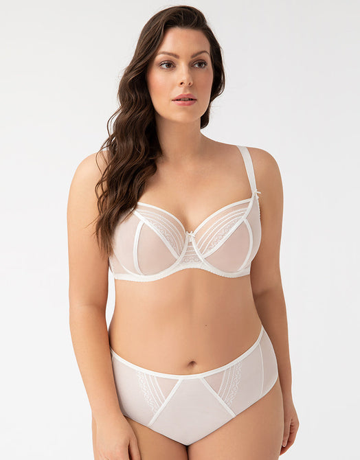 Gorsenia Irma Soft Side Support Bra Cream