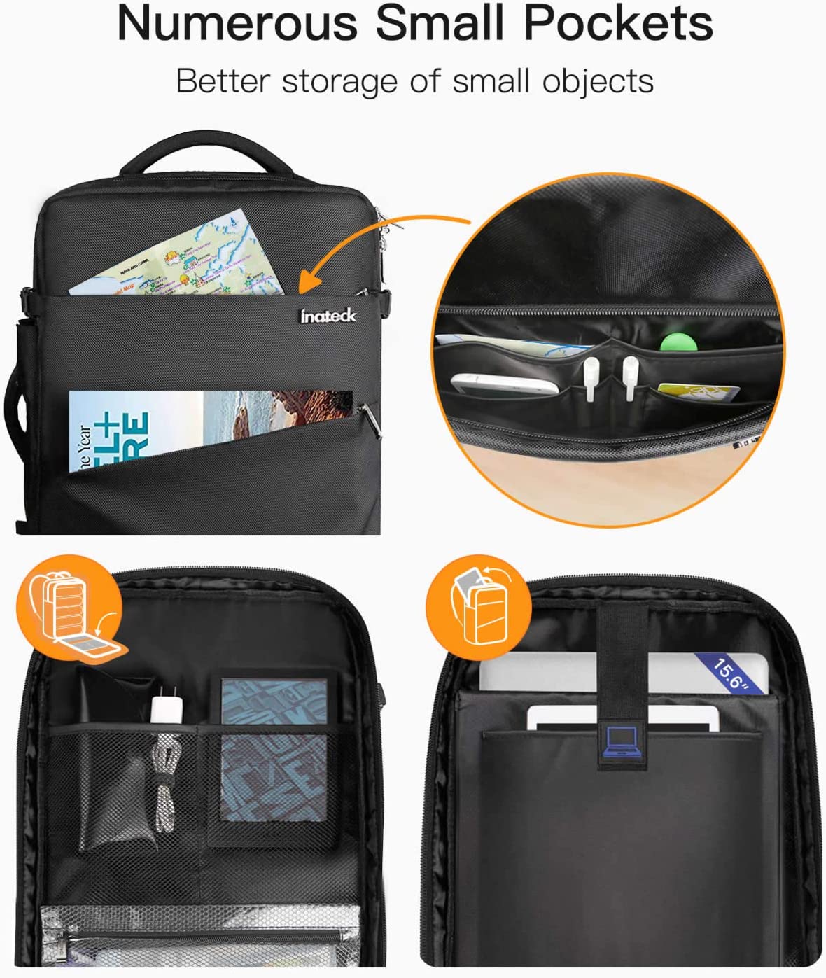 inateck business travel backpack