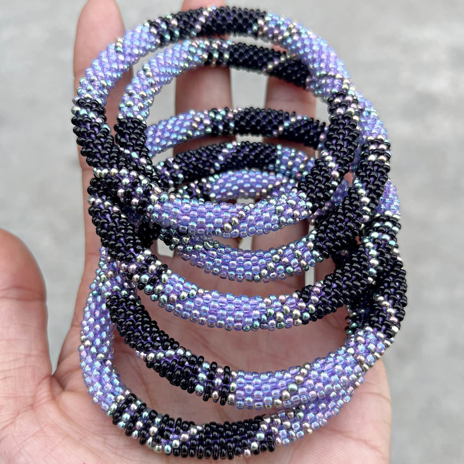 Glass Bead Bracelets – Nepali Artisans