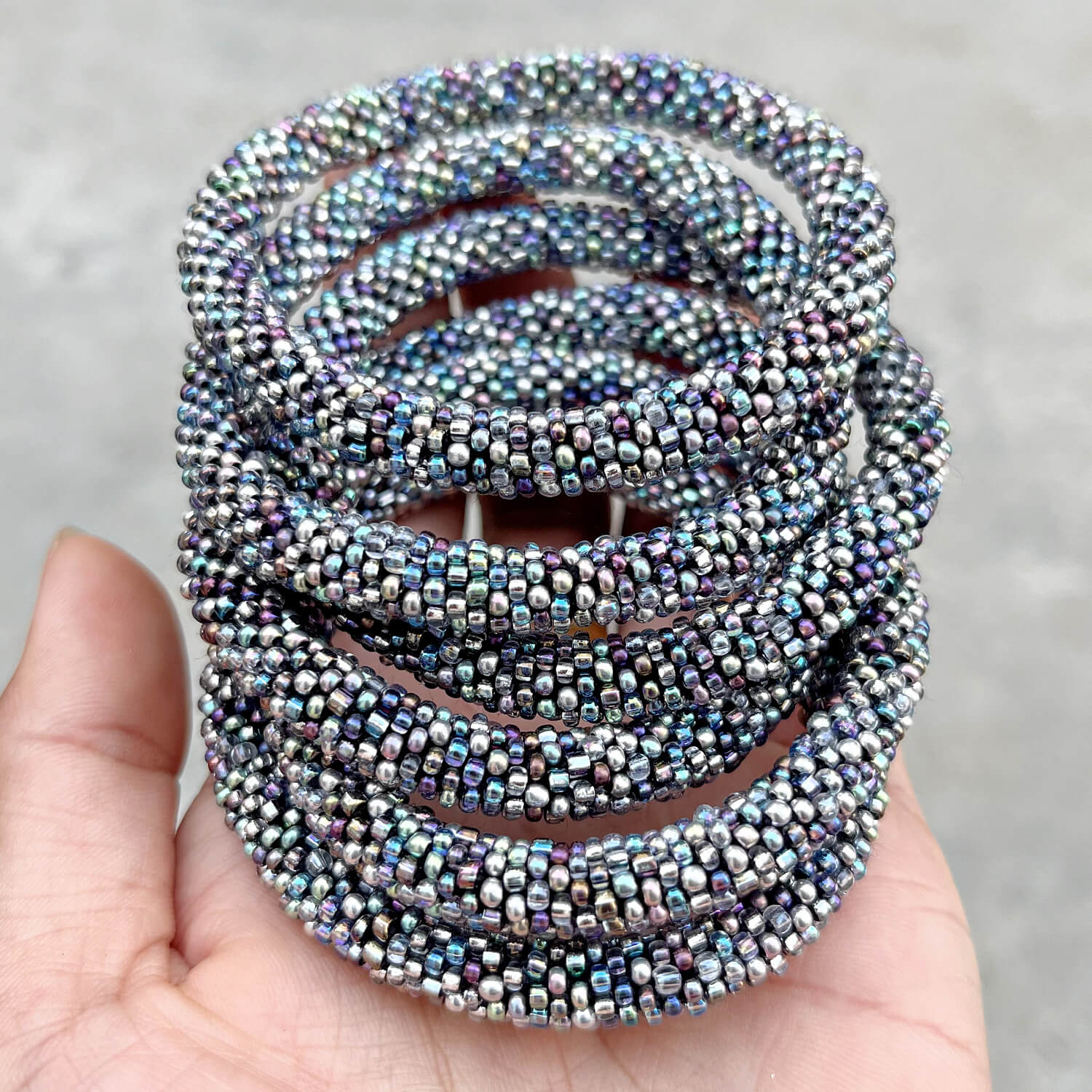 Wholesale Nepal Slide On Bracelet, Seed Bead Bracelet, Handmade Nepal –  LOTUS SKY