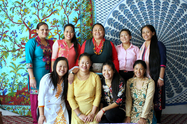 Lotus Sky Women's Collective Nepal Bracelet Team