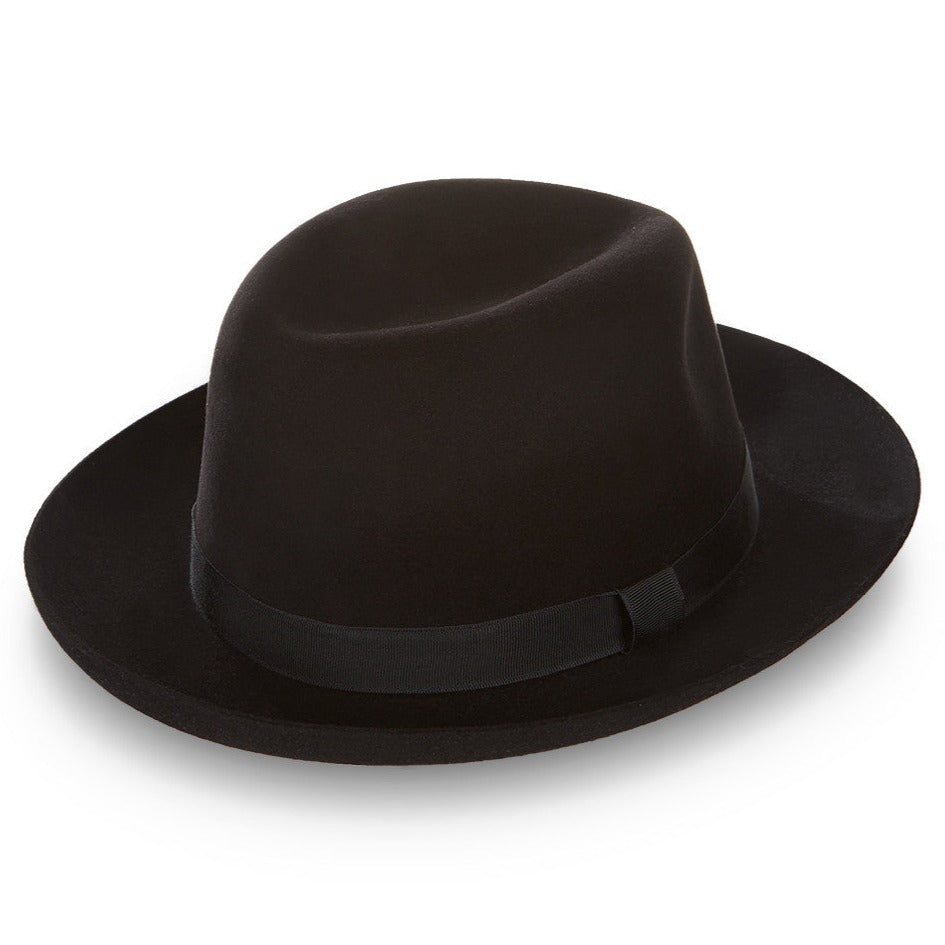 Ede & Ravenscroft - Ede & Ravenscroft | Harry foldable trilby hat | Black