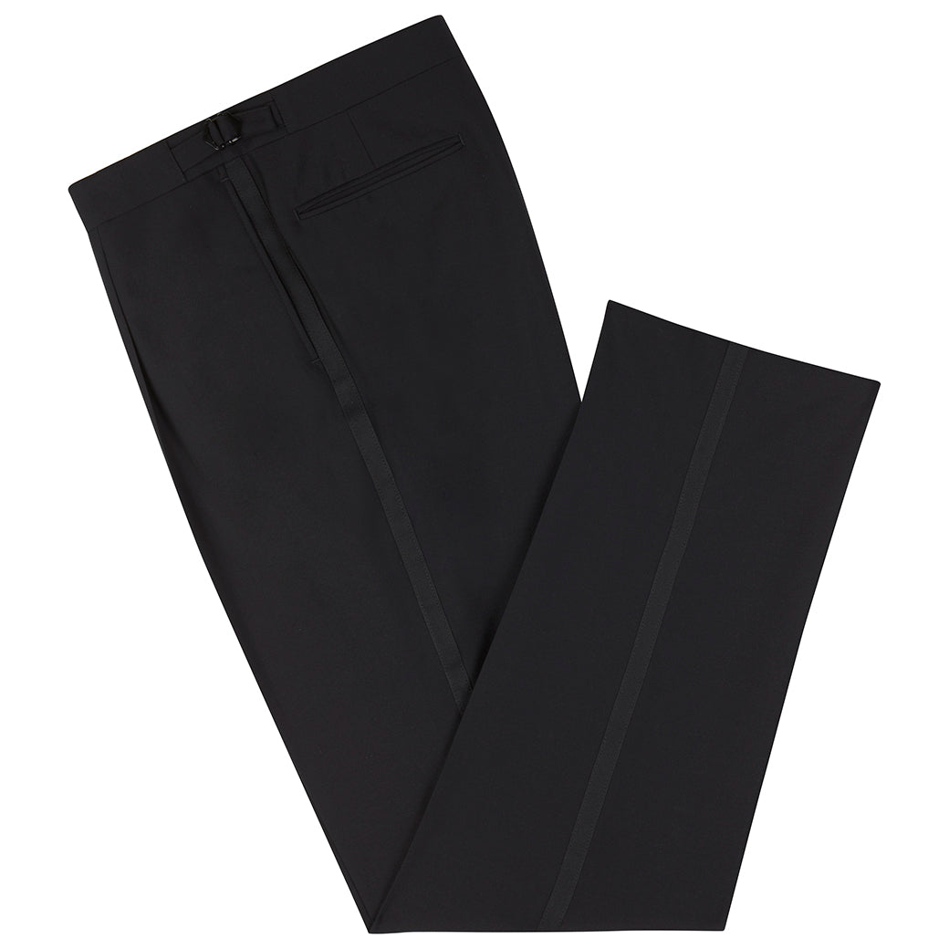 Ede & Ravenscroft - Ede & Ravenscroft | Tayton Evening Trouser | Black