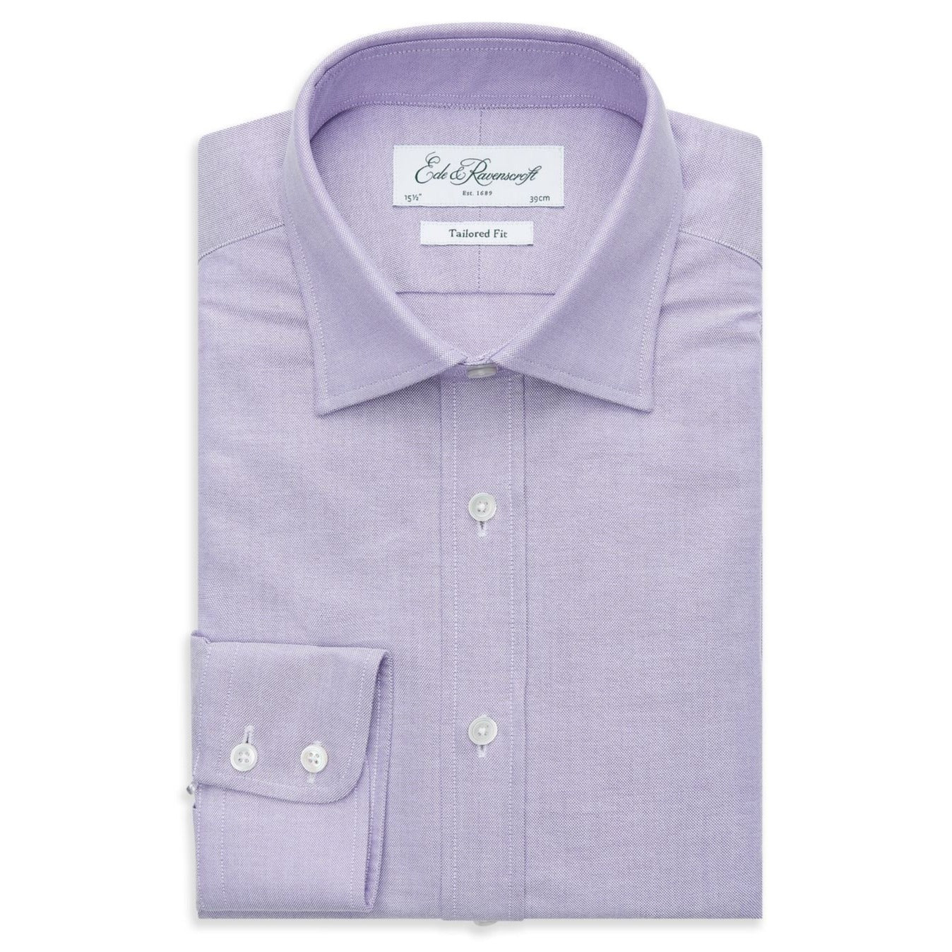 Ede & Ravenscroft - Ede & Ravenscroft | Alex Oxford Shirt | Lilac