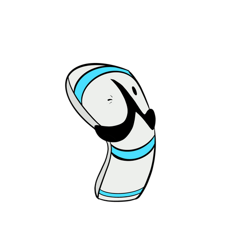 Cartoon of a Flip-flop called Flopper