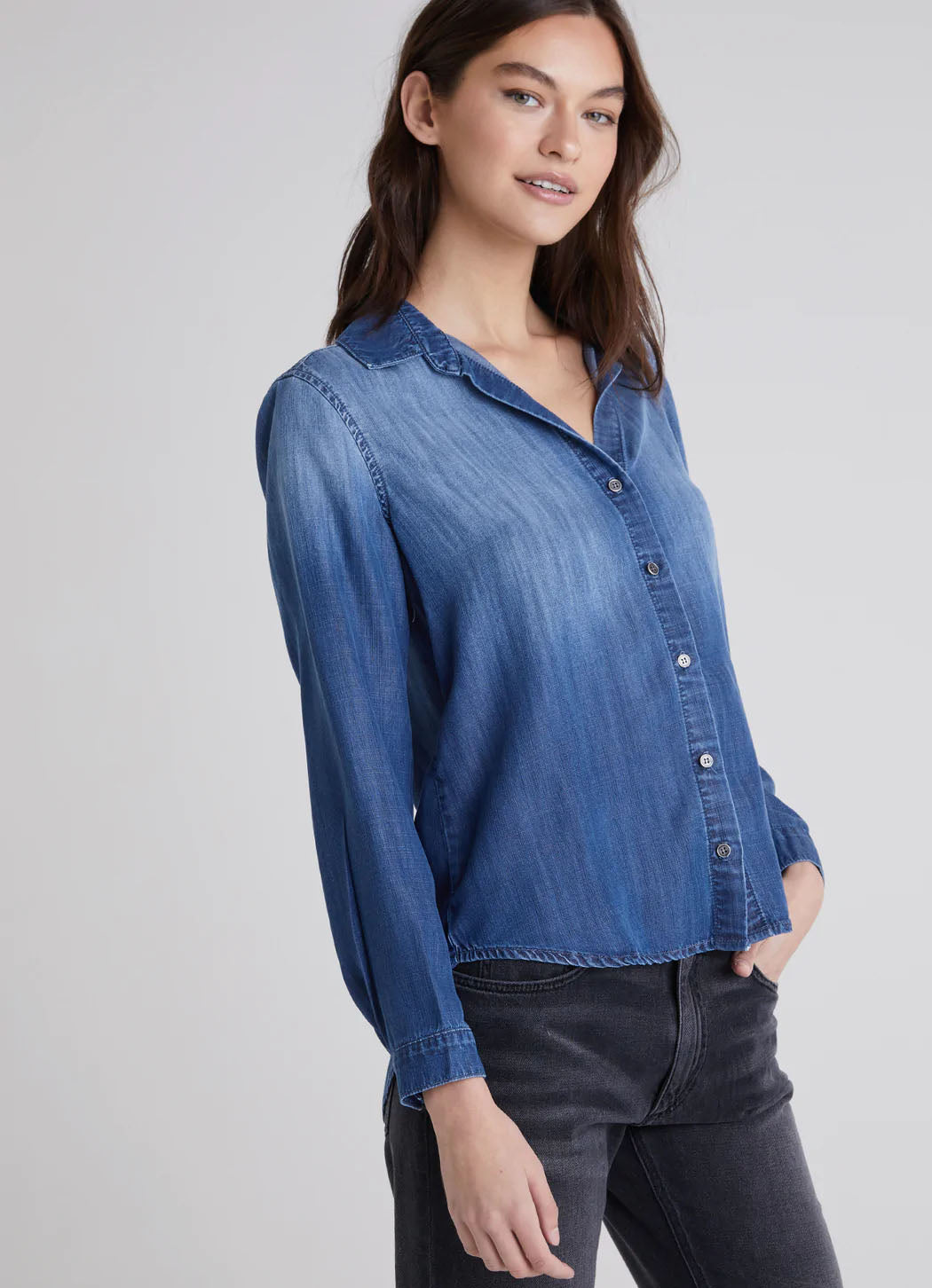 Bella Dahl Shirt Tail Button Down Details Direct