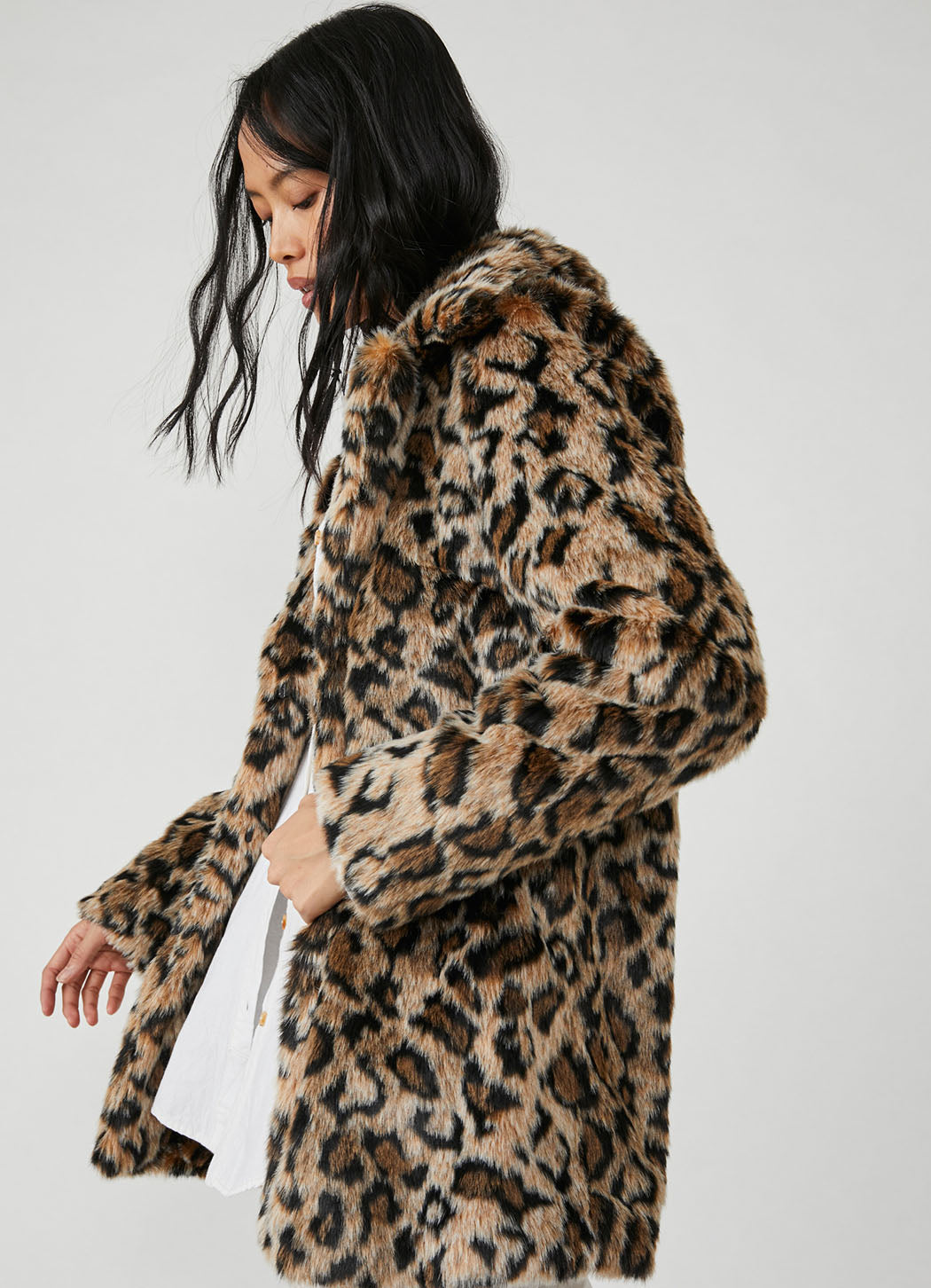Free People Lola Leopard Blazer – DetailsDirect