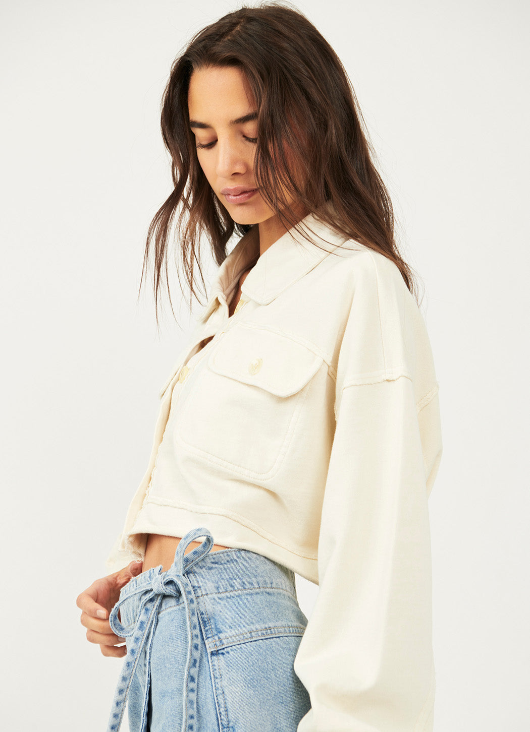 Free People Fern Blazer Details Direct