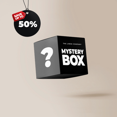 Find up to 50% off on Mystery Boxes by The Linen Company