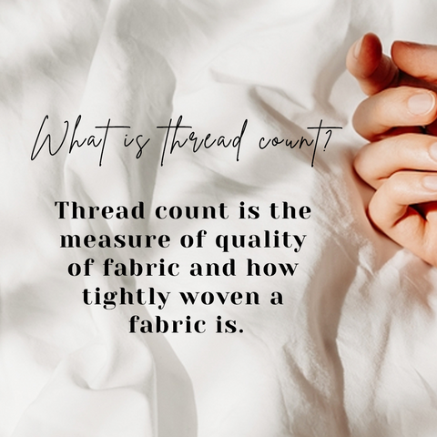 What is thread count?