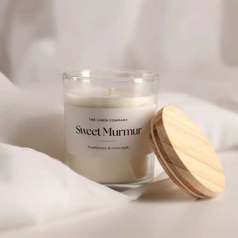 Light a candle to create a relaxing ambiance in the morning