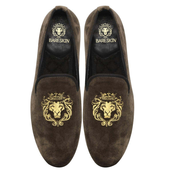 velvet slip on shoes mens