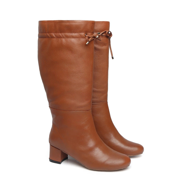 Buy Brown Forever Comfort® Lace Up Knee High Boots from Next