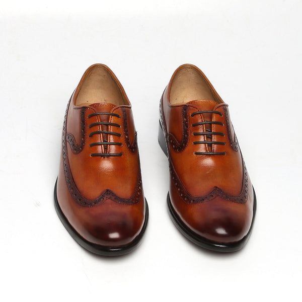 Leather Oxford Shoes | Leather Brogue Shoes | Men Black, Brown Oxford ...