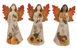 Fall angel figurines