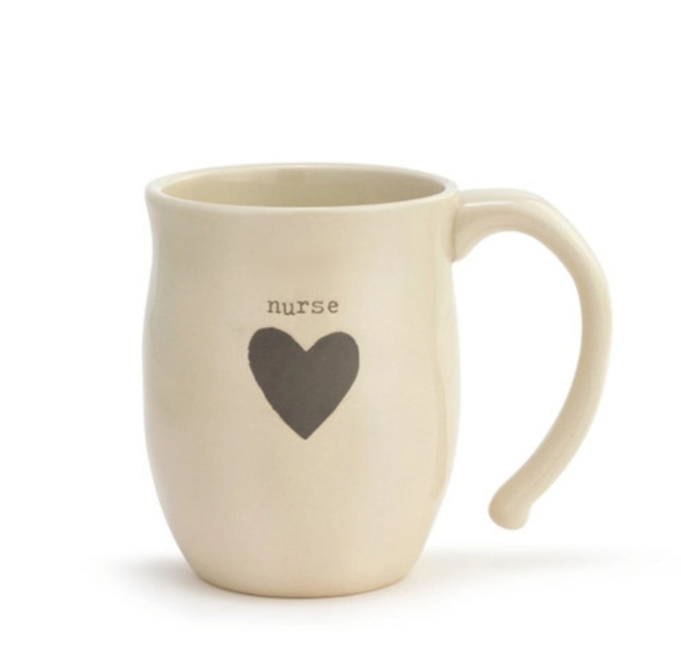 Nurse heart mug