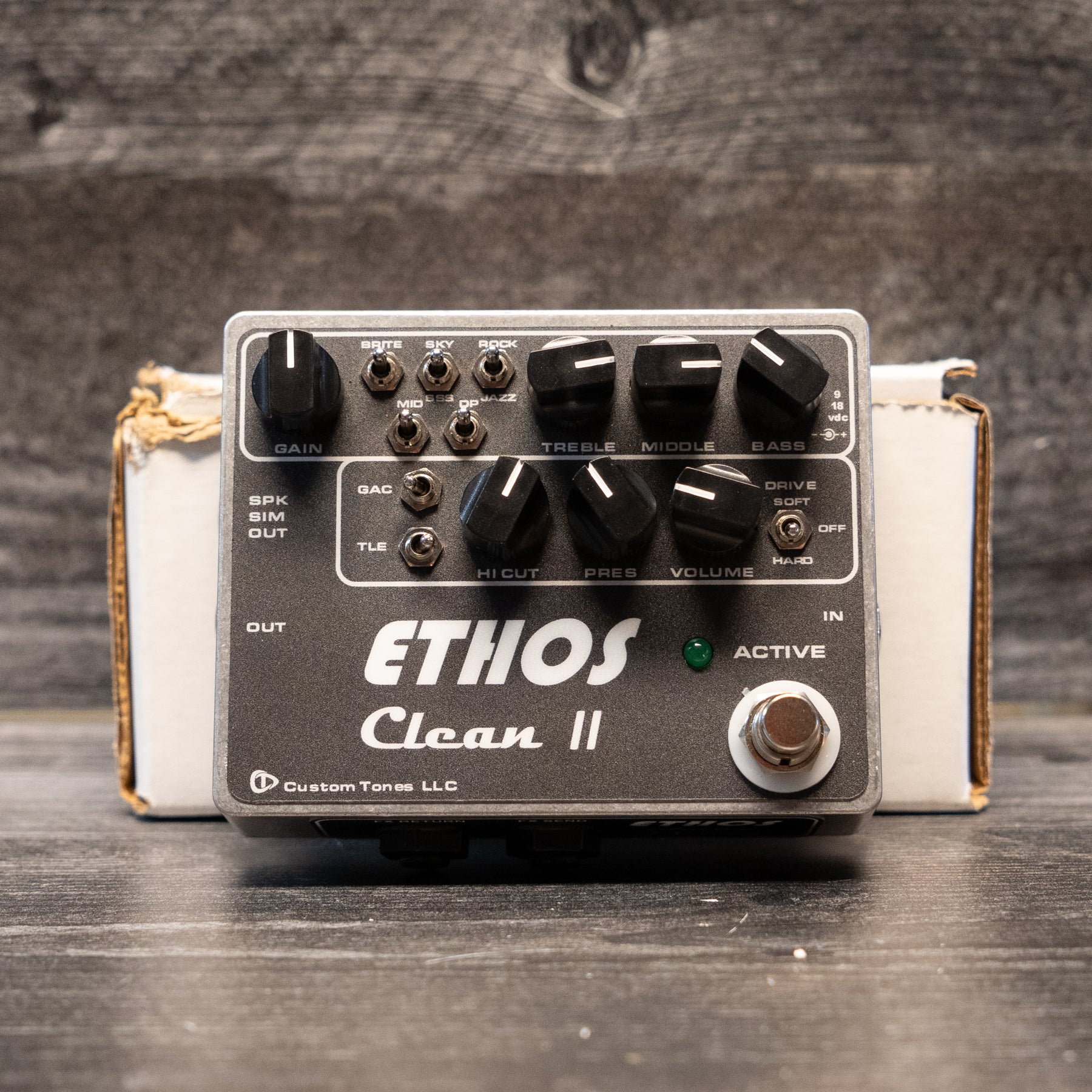 週末値下げ Custom Tones Ethos Clean II Preamp