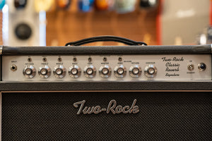 Two-Rock 2x12 Cabinet - Black Bronco Tolex, Black Matrix Grill