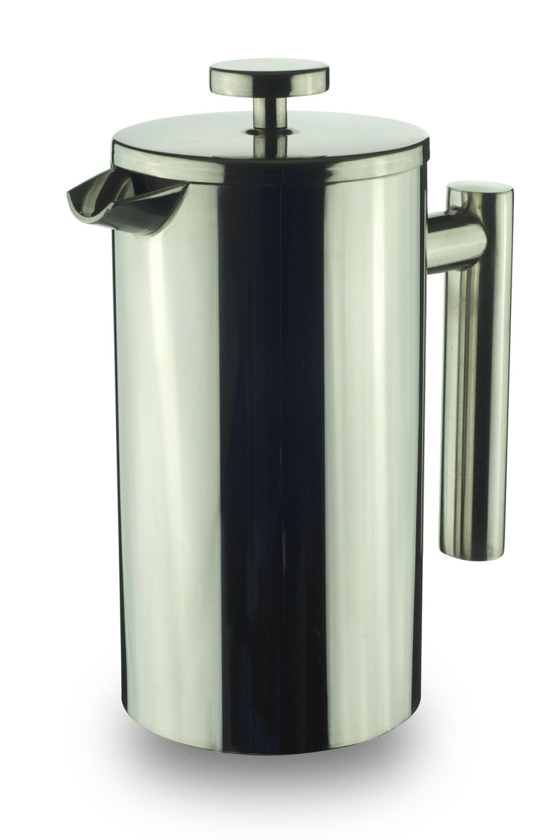 Minimal Double Wall Stainless Steel French Press 720ml in Silver/800Ml Brookstone